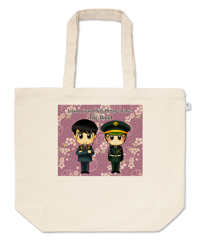 トートバッグ - L - プリント面積中 - ナチュラル