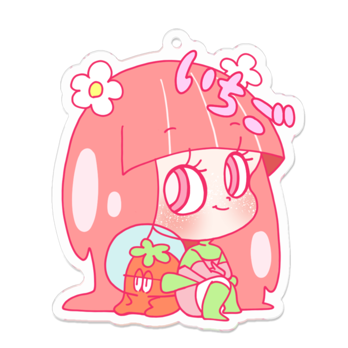 アクリルキーホルダー - 70 x 70 (mm)