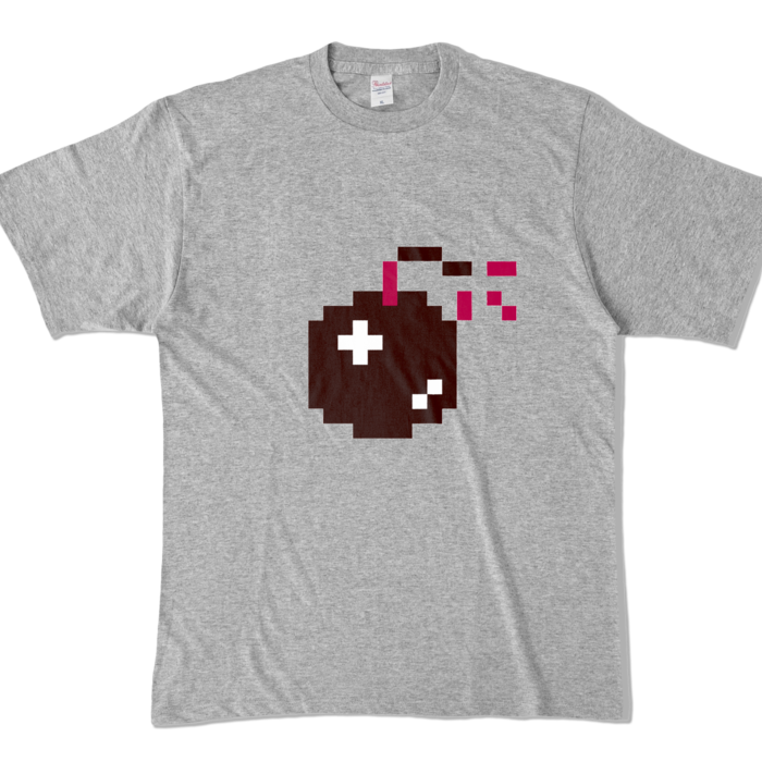 カラーTシャツ - XL - 杢グレー (濃色)