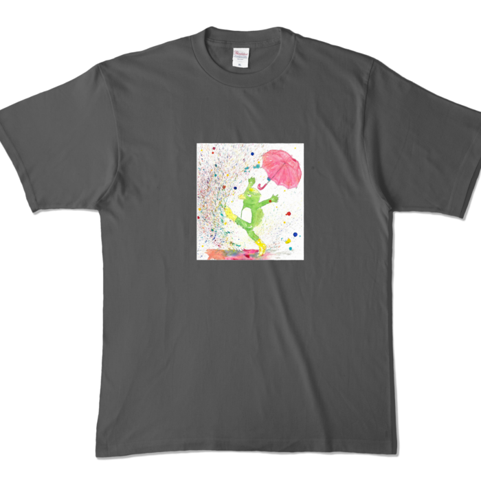 カラーTシャツ - XL - チャコール (濃色)