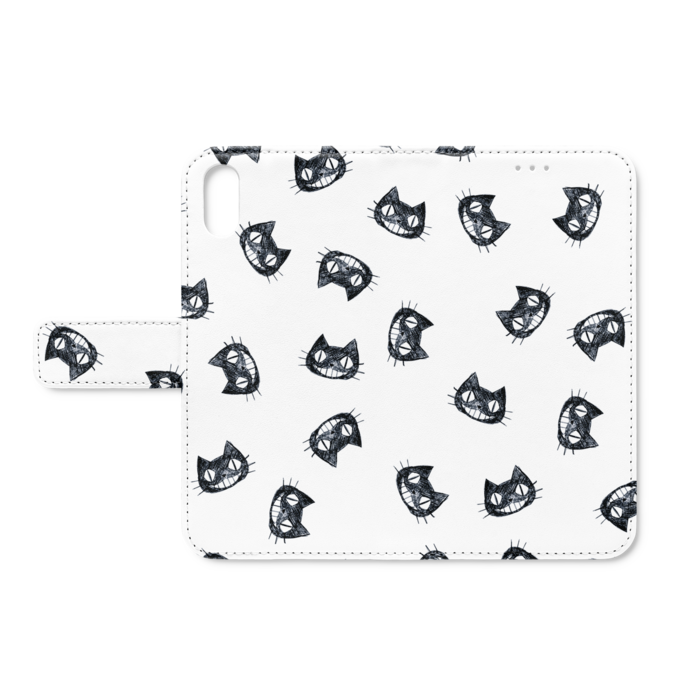 手帳型iPhoneケース - iPhone X - ストラップ穴 なし