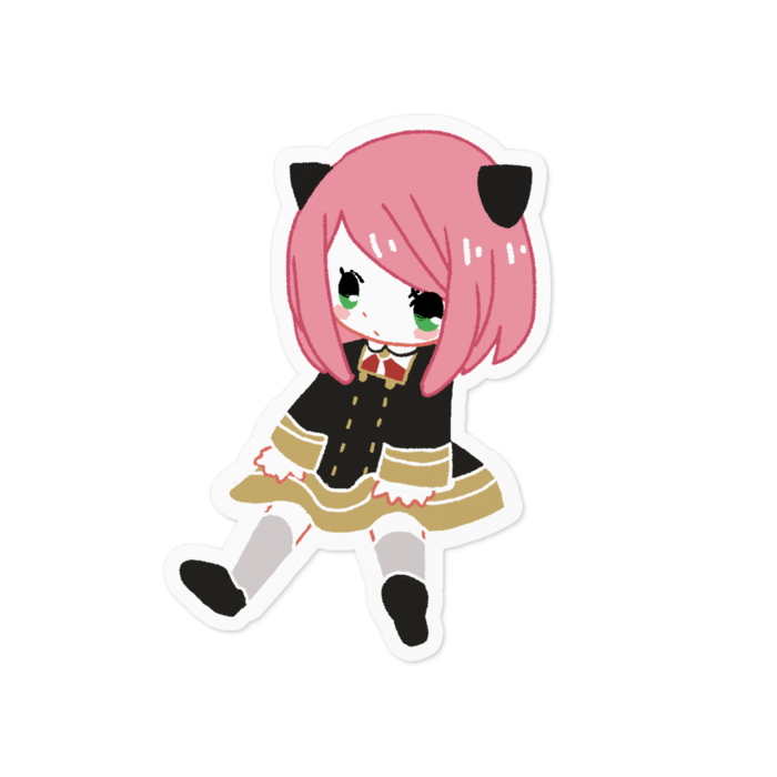 ステッカー - 100 x 100 (mm)