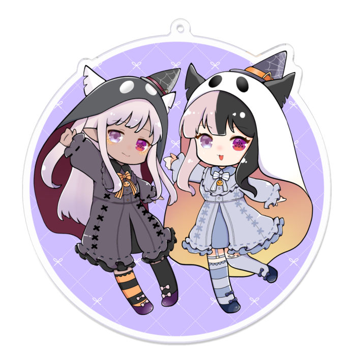 アクリルキーホルダー - 100 x 100 (mm)