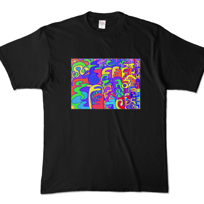 カラーTシャツ - XL - ブラック (濃色)