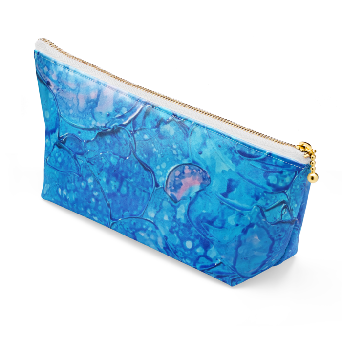 ポーチ - 長さ21.5cm / 高さ10cm - ホワイト