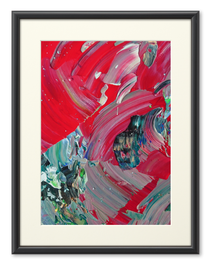 塗り変える 複製画 斑曇洸 フズミ コウ Booth