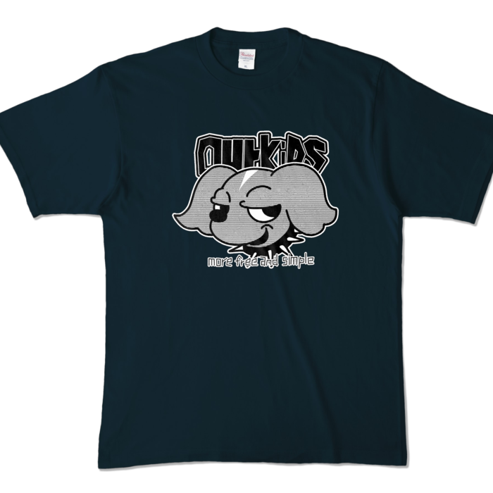 カラーTシャツ - XL - ネイビー (濃色)