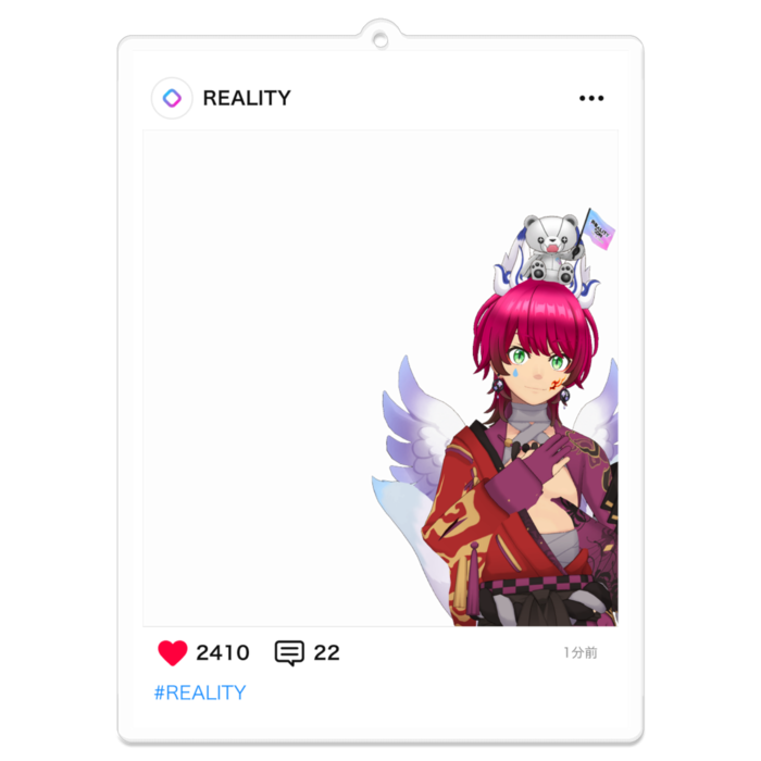 アクリルキーホルダー - 100 x 100 (mm)