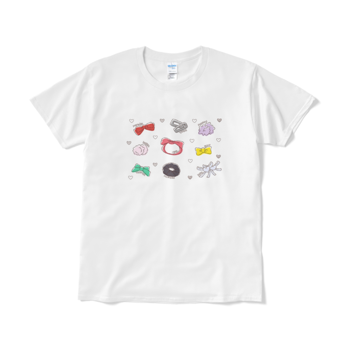 Tシャツ（リボン） - L - ホワイト(1)