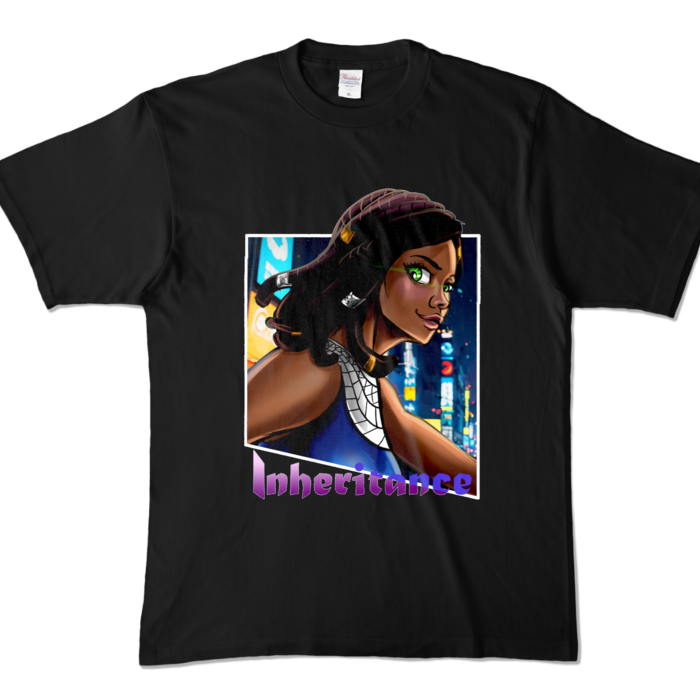 カラーTシャツ - XL - ブラック (濃色)
