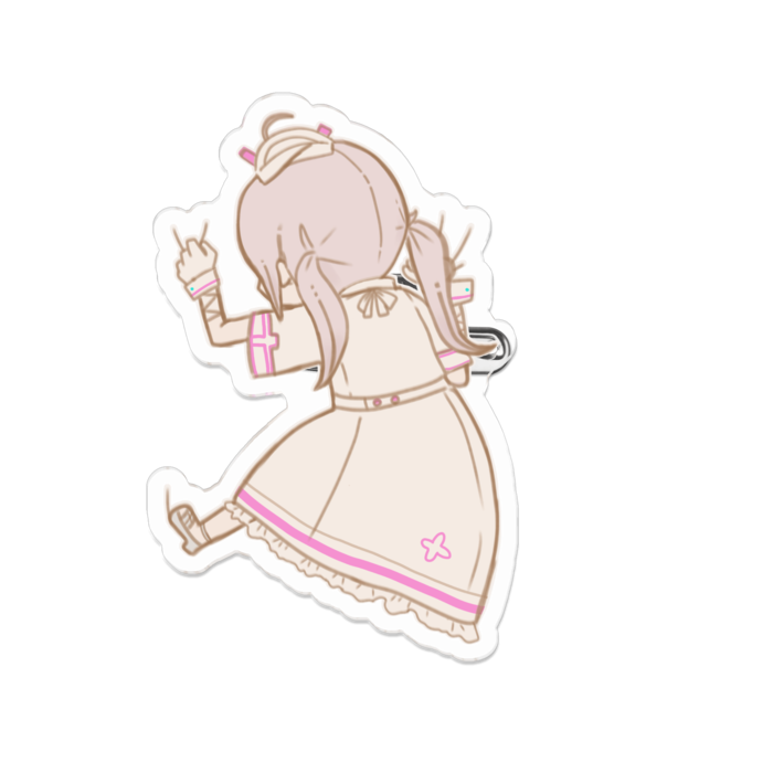 アクリルバッジ - 70 x 70 (mm)