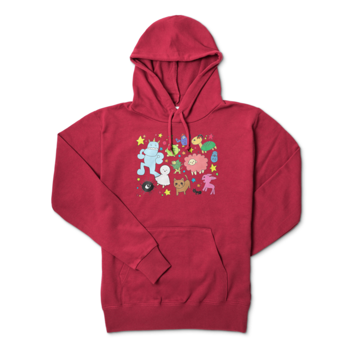 パーカー - M - バーガンディ