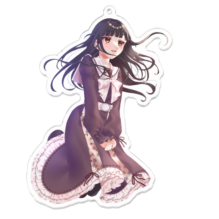 アクリルキーホルダー - 100 x 100 (mm)