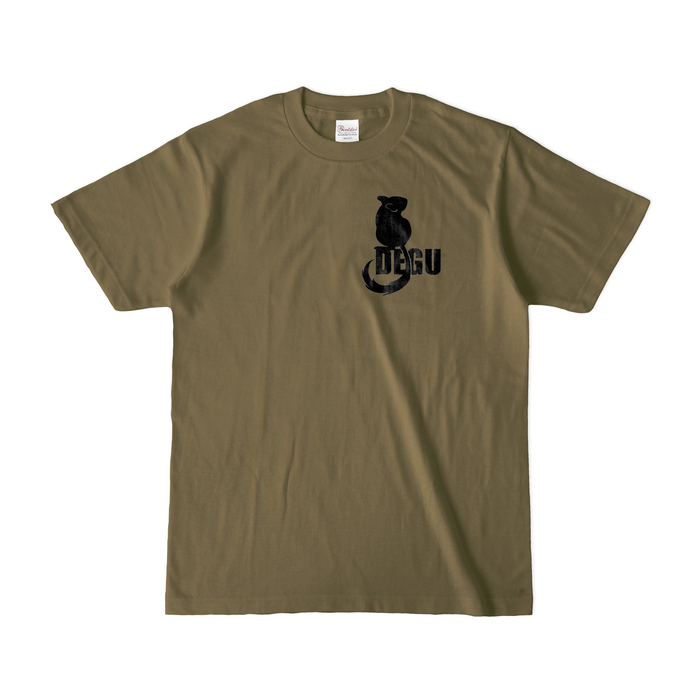 カラーTシャツ(濃色) - S - オリーブ