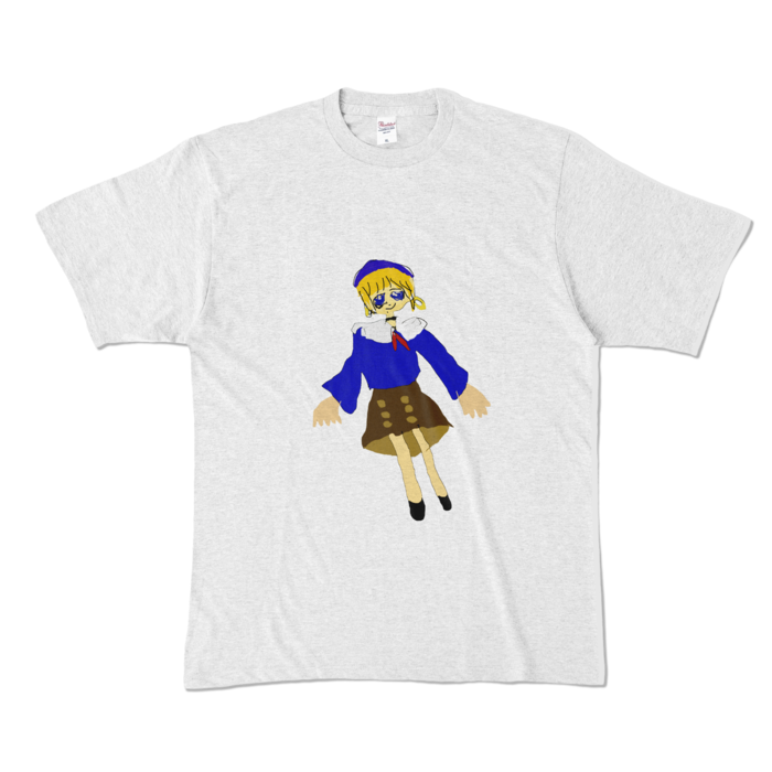 カラーTシャツ - XL - アッシュ (淡色)