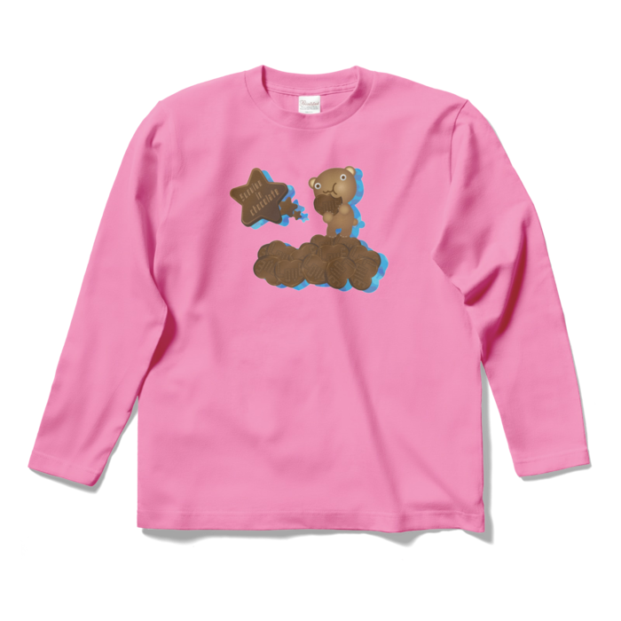 ロングスリーブTシャツ - S - ピンク
