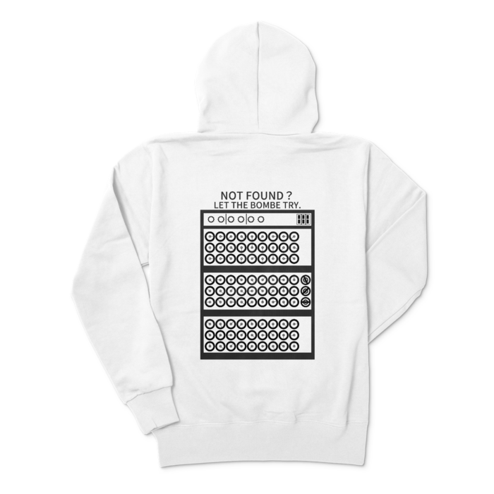 ジップパーカー - M - ホワイト