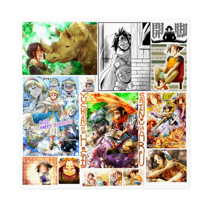 ステッカー - 160 x 160 (mm)