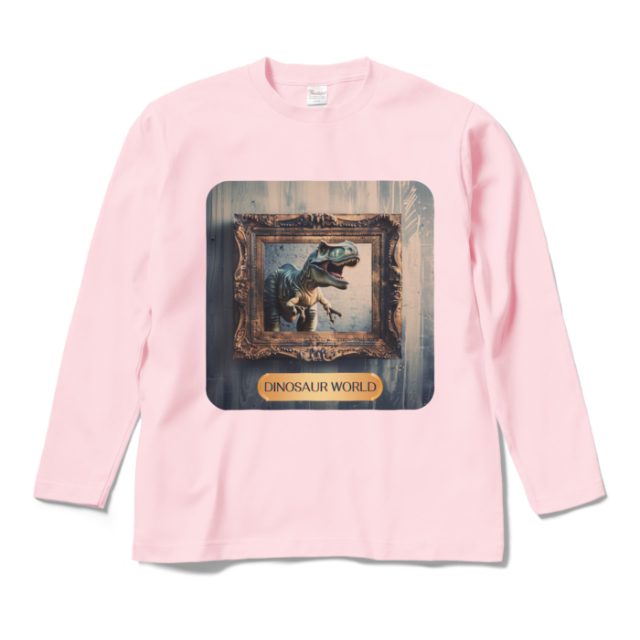 ロングスリーブTシャツ - M - ライトピンク