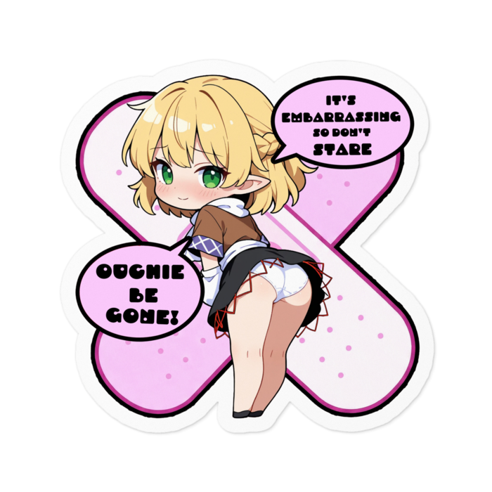 ステッカー - 100 x 100 (mm)