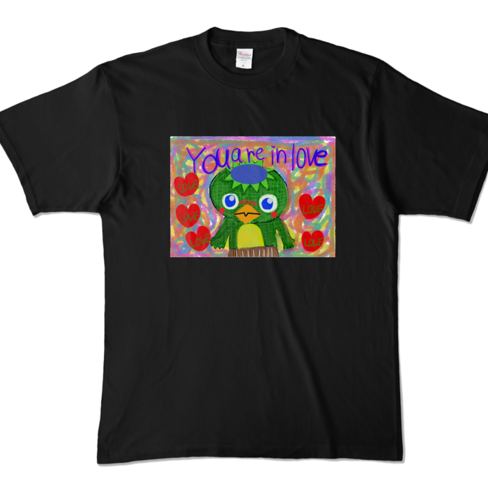 カラーTシャツ - XL - ブラック (濃色)