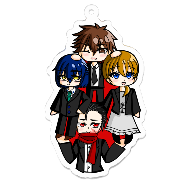 アクリルキーホルダー - 70 x 70 (mm)