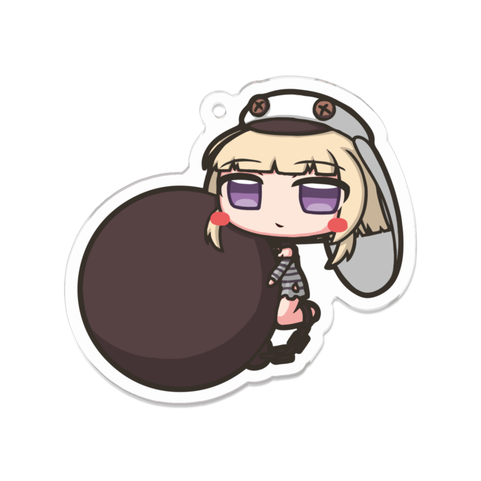 アクリルキーホルダー - 70 x 70 (mm)