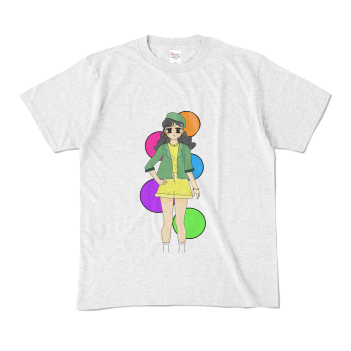 カラーTシャツ - M - アッシュ (淡色)