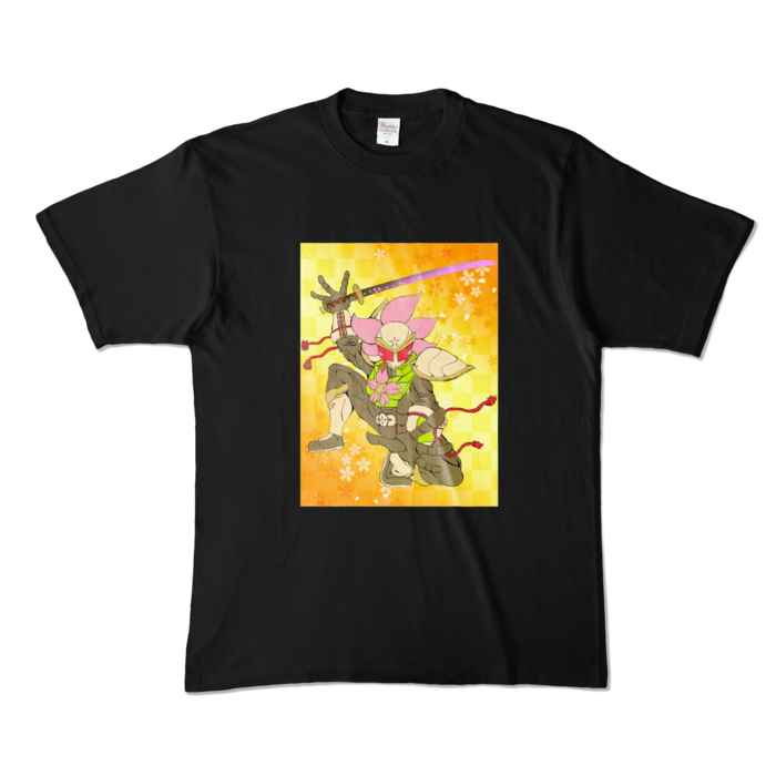 カラーTシャツ - XL - ブラック