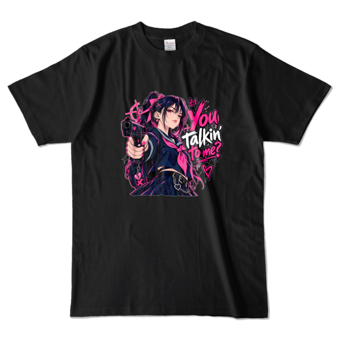 カラーTシャツ - L - ブラック （濃色）