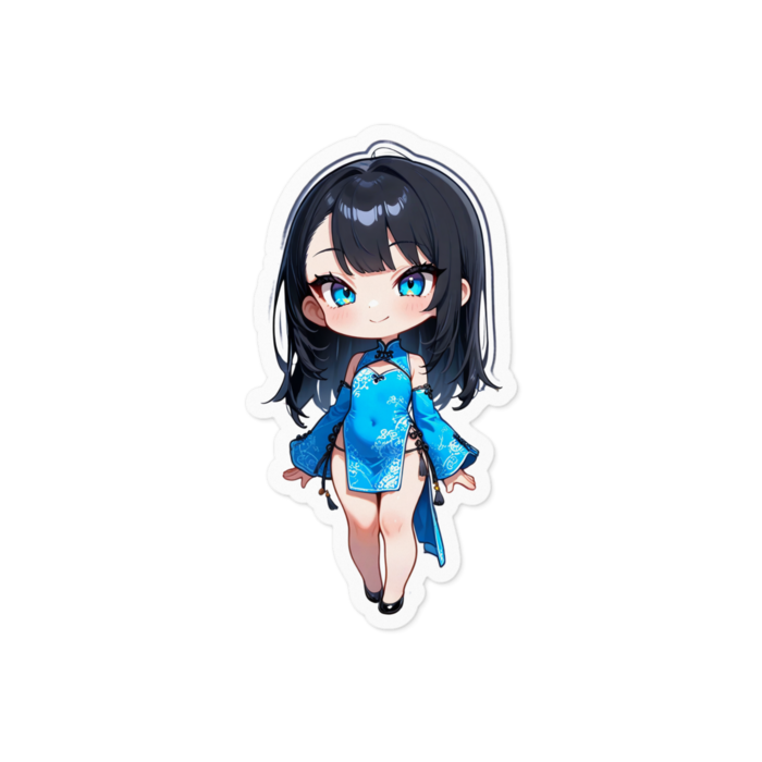 ゆきモン♡ステッカー - 100 x 100 (mm)(3)