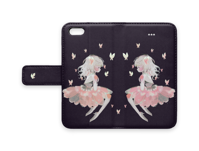 手帳型iPhoneケース - iPhone 5 / 5s / SE - ストラップ穴 なし