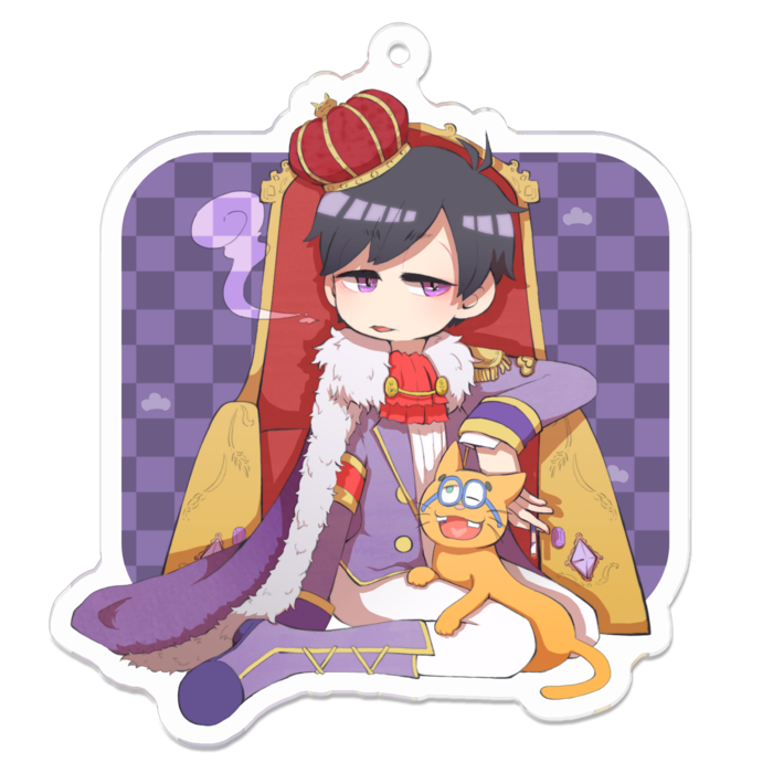 アクリルキーホルダー - 70 x 70 (mm)