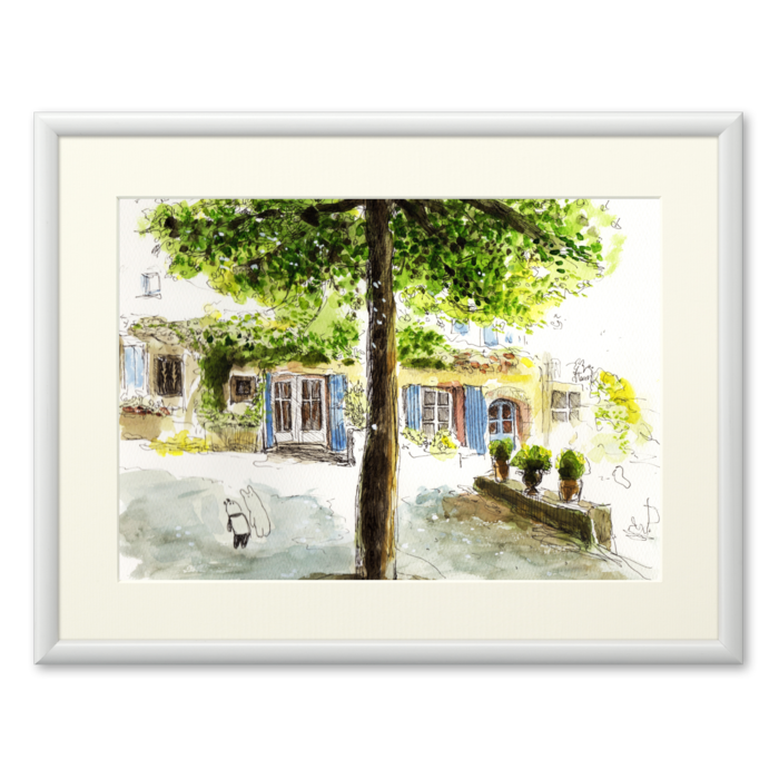 A4 - 額縁・ホワイト