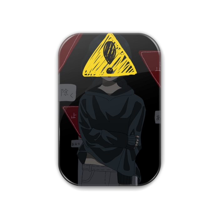 缶バッジ - 角丸 51x76mm