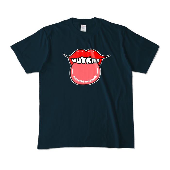 カラーTシャツ - M - ネイビー (濃色)