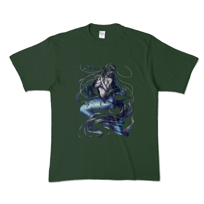 カラーTシャツ - XL - フォレスト (濃色)