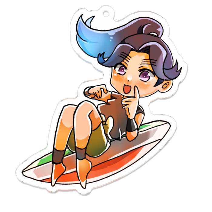 アクリルキーホルダー - 70 x 70 (mm)