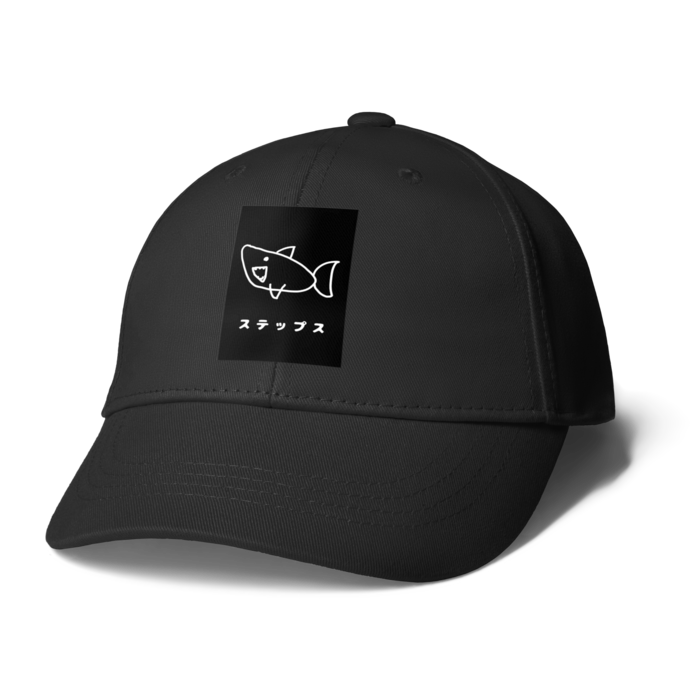 キャップ - ブラック