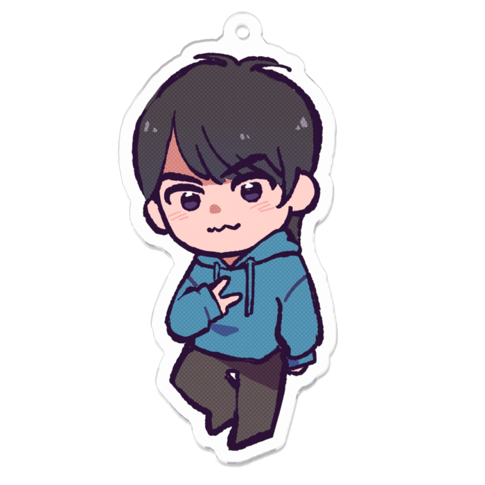 アクリルキーホルダー - 70 x 70 (mm)