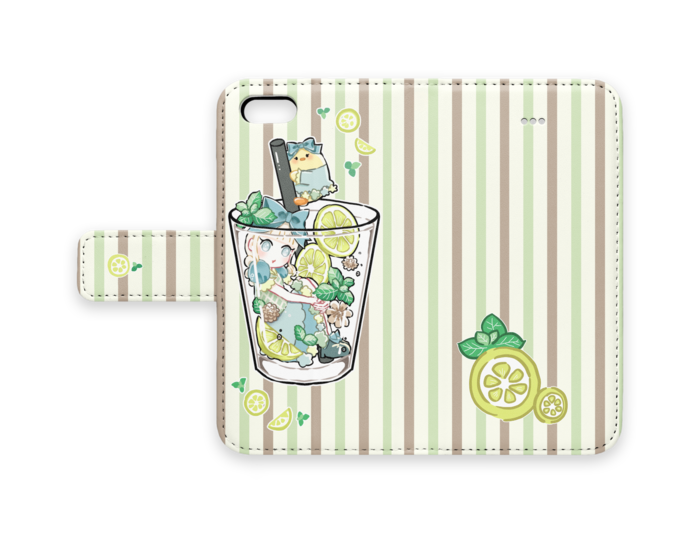 手帳型iPhoneケース - iPhone 5 / 5s / SE - ストラップ穴 なし