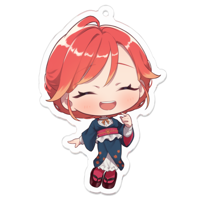 アクリルキーホルダー - 70 x 70 (mm)