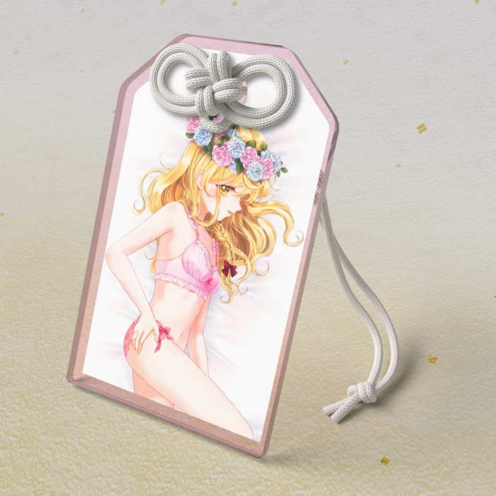 アクリルお守り - 50 × 80mm