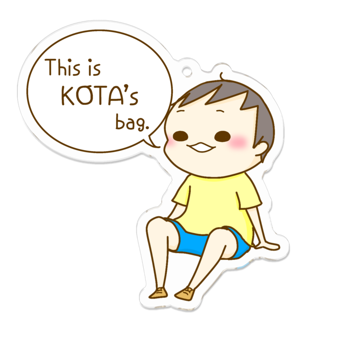 アクリルキーホルダー - 70 x 70 (mm)