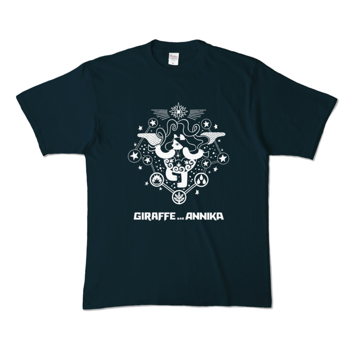 カラーTシャツ - XL - ネイビー (濃色)