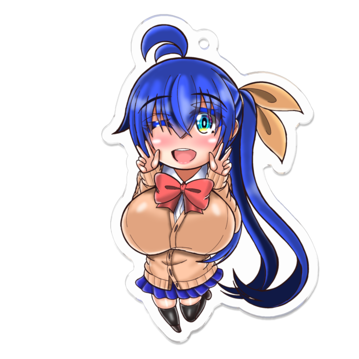 アクリルキーホルダー - 70 x 70 (mm)
