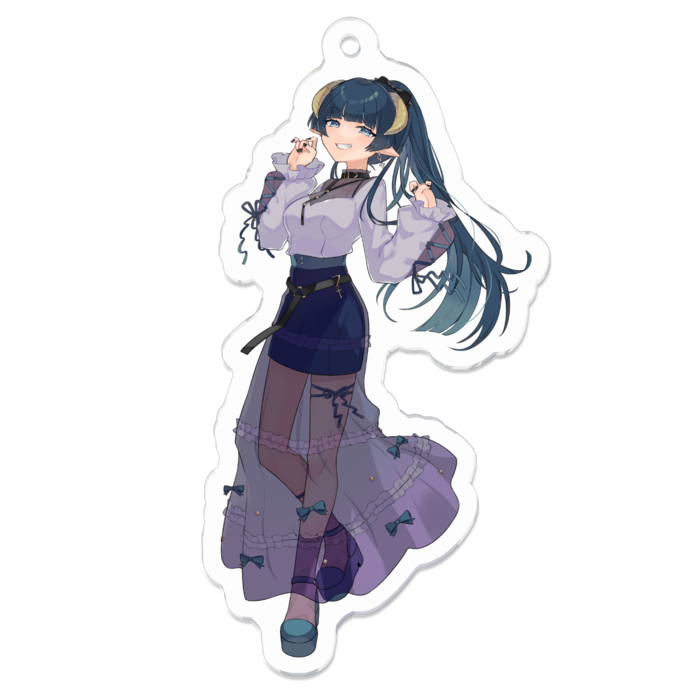 アクリルキーホルダー - 70 x 70 (mm)