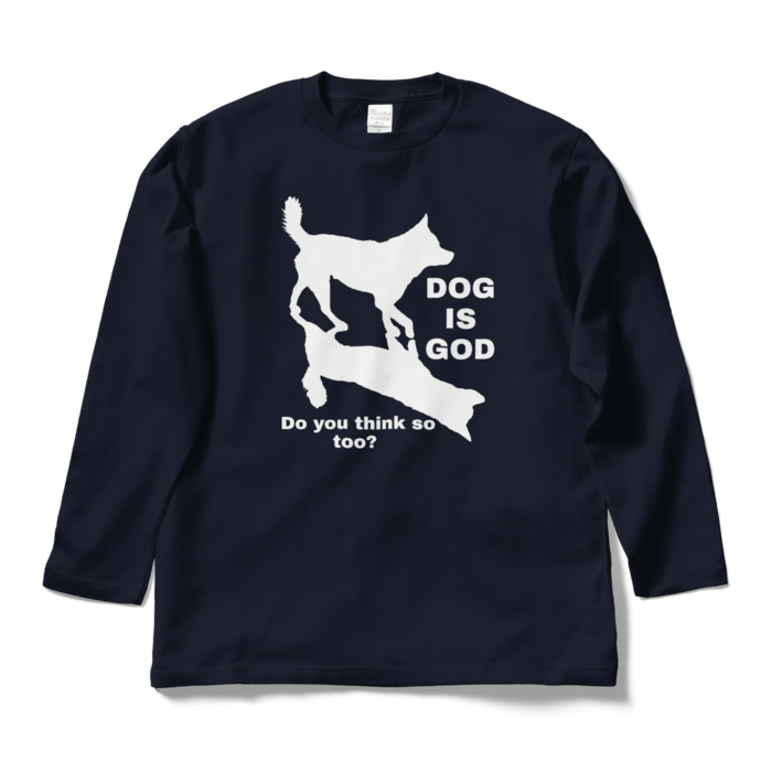 ロングスリーブTシャツ - L - ネイビー