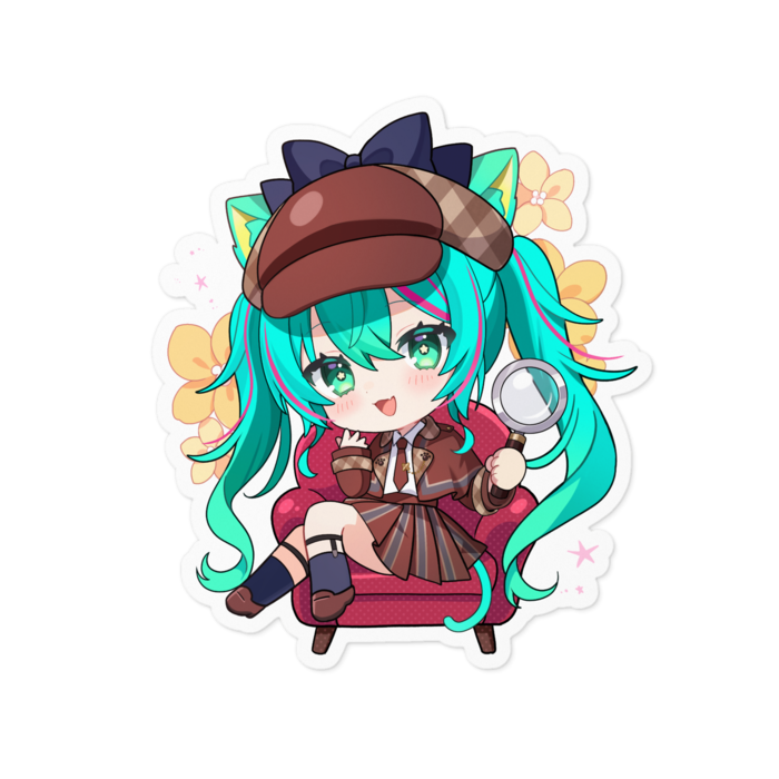 探偵 白- 100 x 100 (mm)(2)