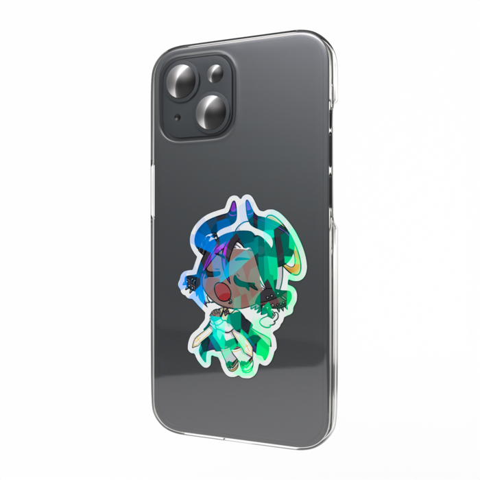 ホログラムスマホステッカー - 縦